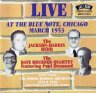 Live at the Blue Note, Chicago, March 1953 - CD cover 